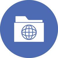 Global Icon Design Symbol vector
