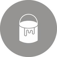 Paint Bucket Icon Design Symbol vector