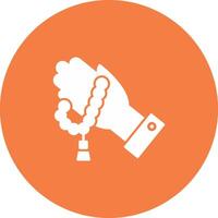 Tasbih Icon Design Symbol vector