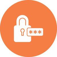 Password Icon Design Symbol vector