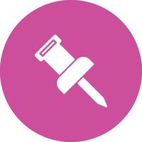 Push Pin Icon Design Symbol vector