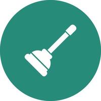 Plunger Icon Design Symbol vector