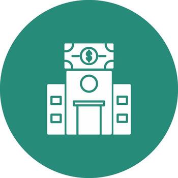 fijo activo icono diseño símbolo vector