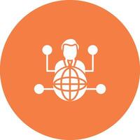 Outsource Icon Design Symbol vector