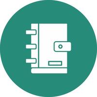 Notebook Icon Design Symbol vector