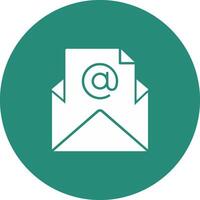 Mail Icon Design Symbol vector