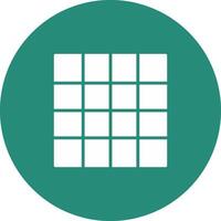 Grid Icon Design Symbol vector