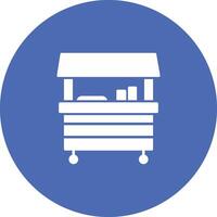 Food Stand Icon Design Symbol vector