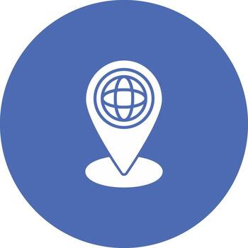 Geospatial Technology Icon Design Symbol vector