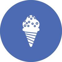 Ice Cream Cone Icon Design Symbol vector