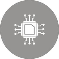 Cpu Icon Design Symbol vector