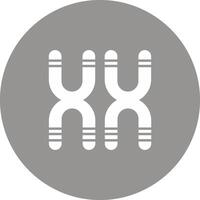 Chromosome Icon Design Symbol vector