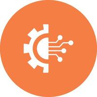 Digital Transformation Icon Design Symbol vector