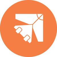Glider Icon Design Symbol vector