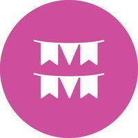Garland Icon Design Symbol vector