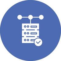 Database Icon Design Symbol vector