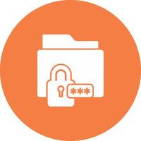 Data Encryption Icon Design Symbol vector