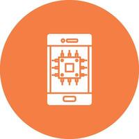 Cpu Icon Design Symbol vector