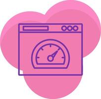 Speed Test Icon Design Symbol vector