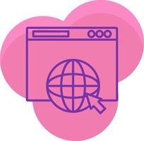 Web Page Icon Design Symbol vector