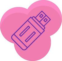Usb Flash Drive Icon Design Symbol vector