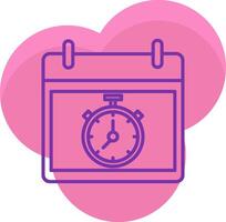 Timer Icon Design Symbol vector