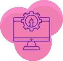Upgrade Icon Design Symbol vector