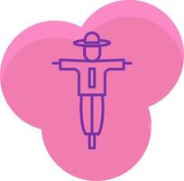 Scarecrow Icon Design Symbol vector