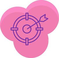 Target Icon Design Symbol vector