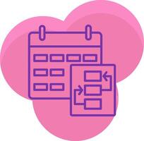 Plan Icon Design Symbol vector