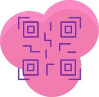 Qr Code Icon Design Symbol vector