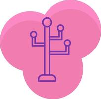 Coat Rack Icon Design Symbol vector