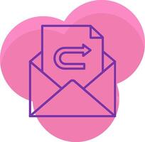 Reply Message Icon Design Symbol vector