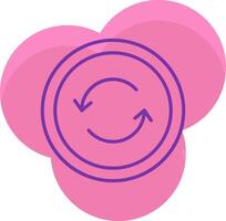 Refresh Icon Design Symbol vector