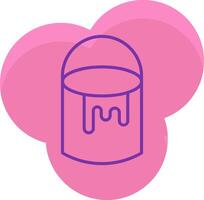 Paint Bucket Icon Design Symbol vector