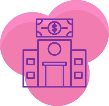 fijo activo icono diseño símbolo vector