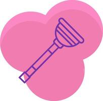 Plunger Icon Design Symbol vector