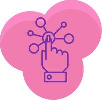 Interaction Icon Design Symbol vector
