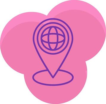 Geospatial Technology Icon Design Symbol vector