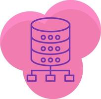 Database Icon Design Symbol vector