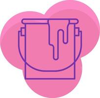 Paint Can Icon Design Symbol vector
