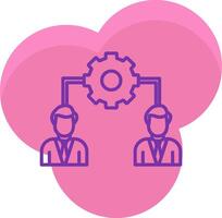 Human Resources Icon Design Symbol vector
