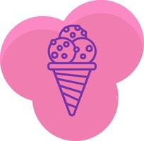 Ice Cream Cone Icon Design Symbol vector