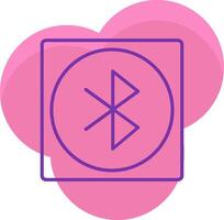 Bluetooth Icon Design Symbol vector