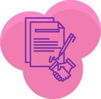 Agreement Icon Design Symbol vector