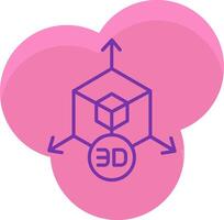 3d Icon Design Symbol vector