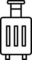 Baggage Icon Design Symbol vector