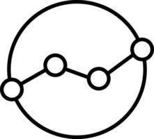 Analytic Icon Design Symbol vector