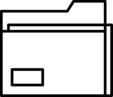 Binders Icon Design Symbol vector
