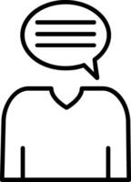 Bust Icon Design Symbol vector